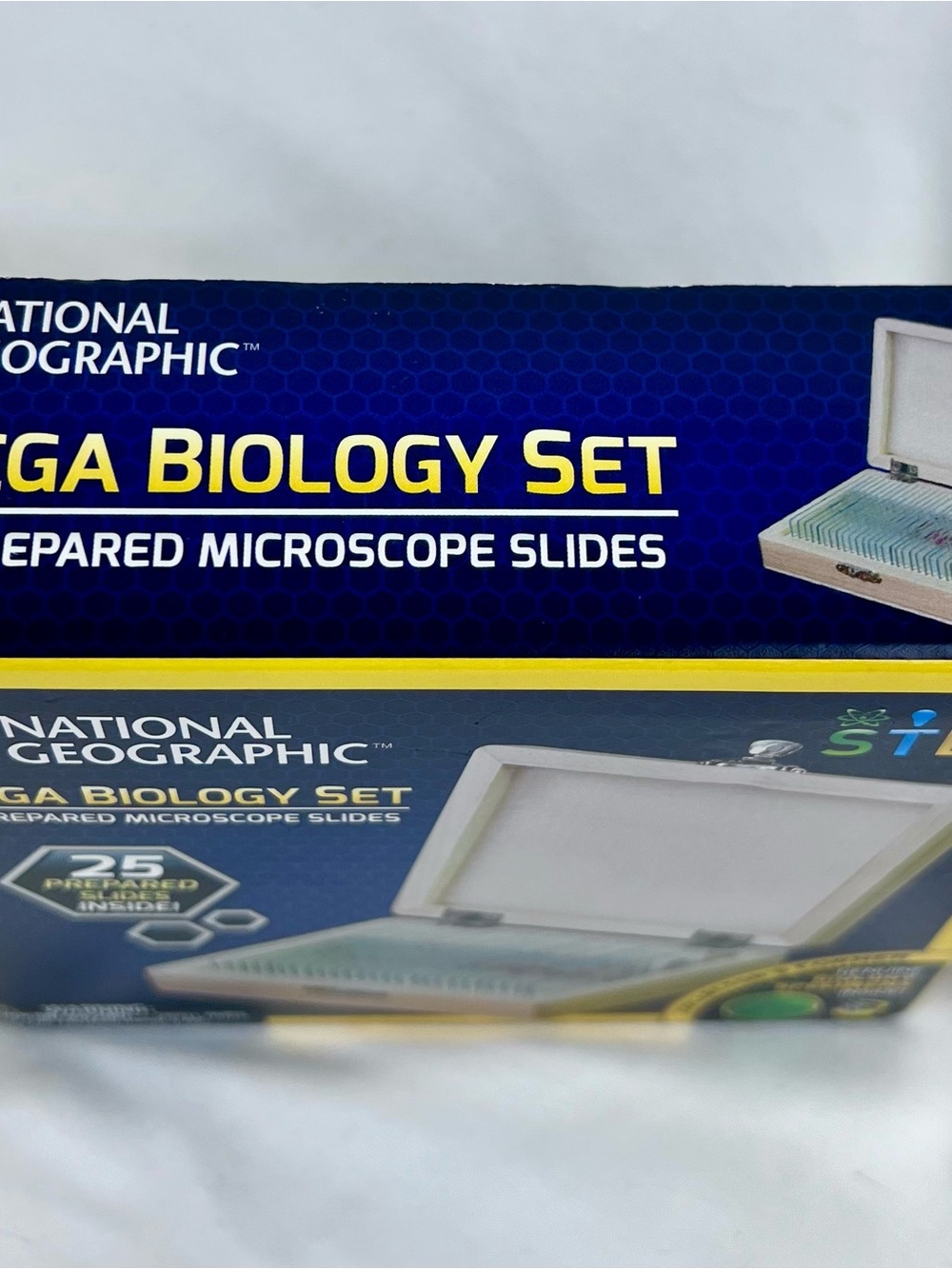 NATIONAL GEOGRAPHIC Mega Biology Set 25 Microscope Slides Learning Guide New - Picture 9 of 11